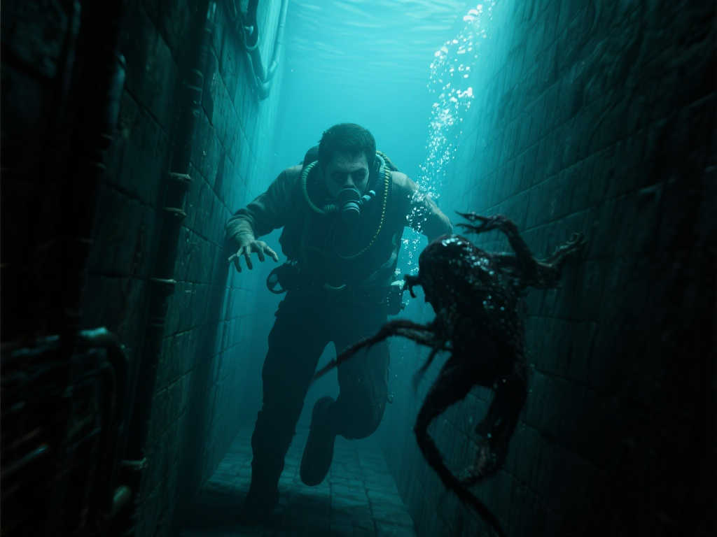 《Dark Mass》恐怖游戏新预告揭秘:水下废墟危机四伏! 《Dark Mass》恐怖游戏新预告揭秘:水下废墟危机四伏!