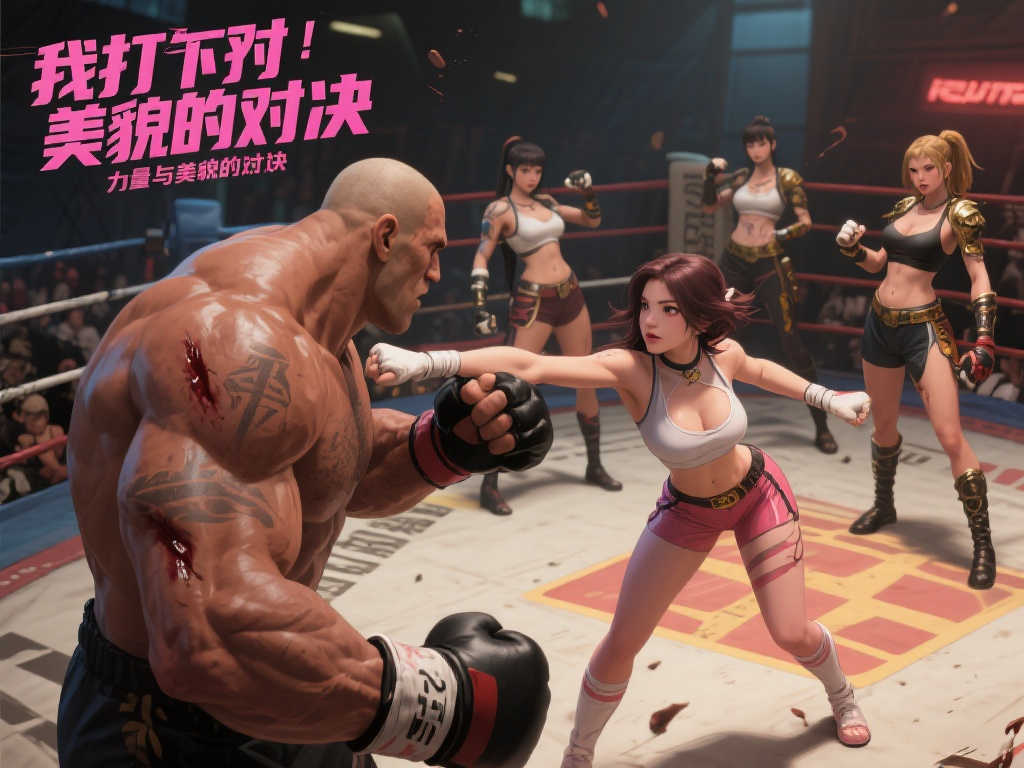 拳王也甘拜下风？《我打不过绝色佳人》登陆Steam