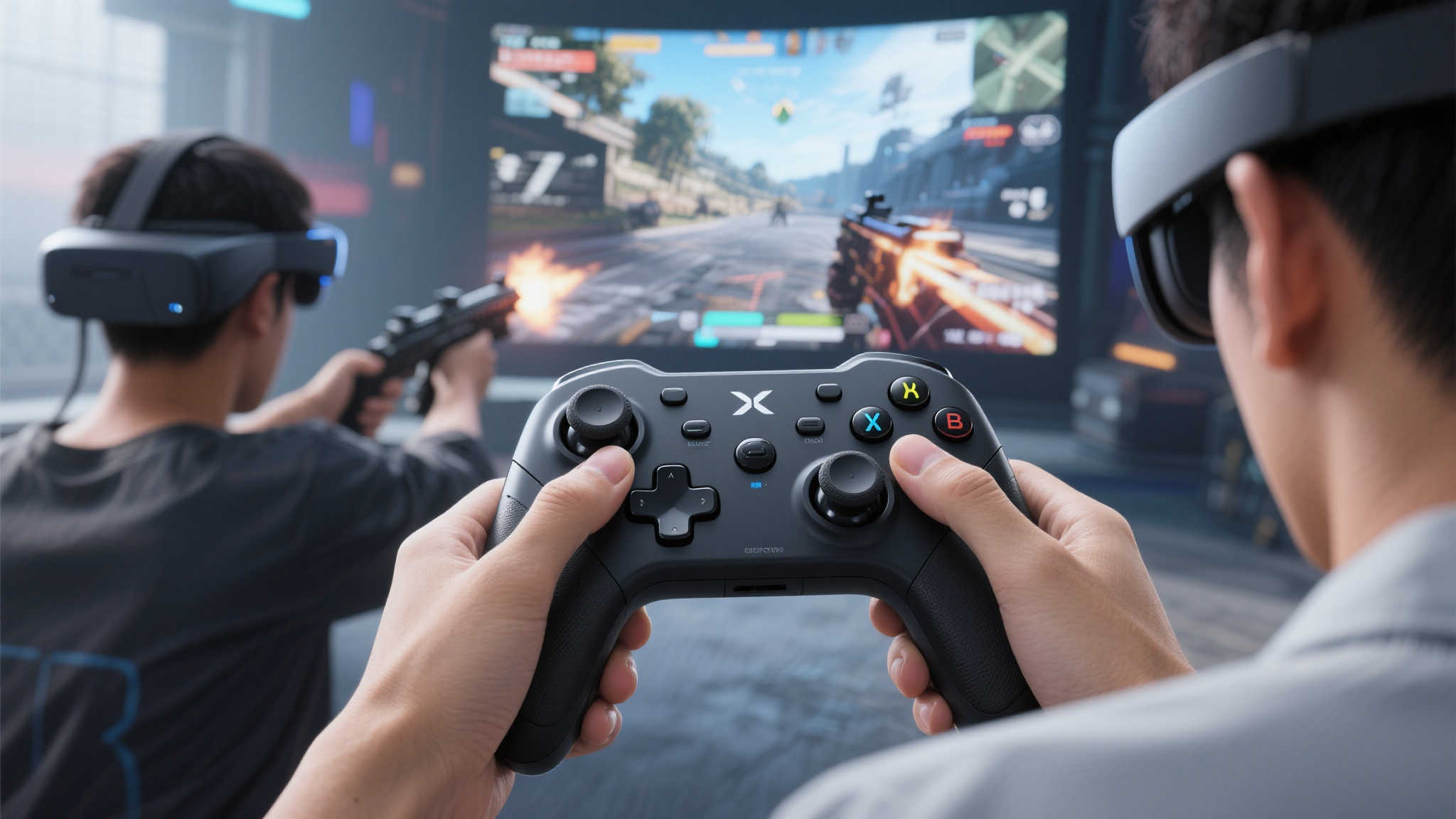 更重要的是，这款手柄针对XR眼镜进行了深