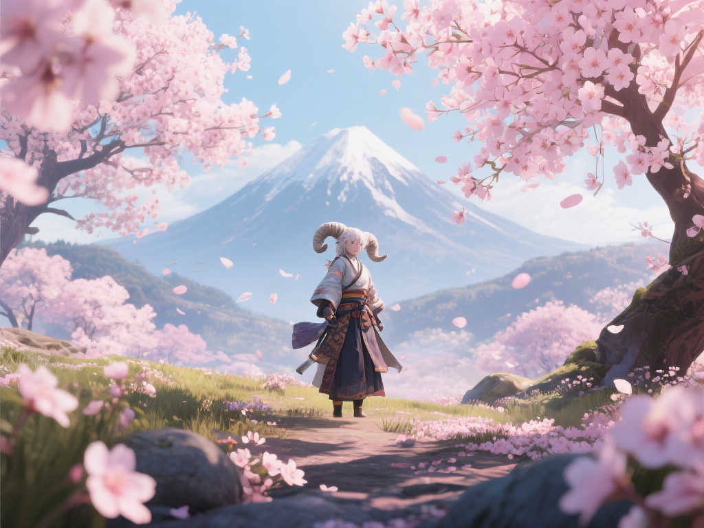 《羊蹄山之魂》实机画面揭晓:樱花飘落,唯美意境令人陶醉! 《羊蹄山之魂》实机画面揭晓:樱花飘落,唯美意境令人陶醉!