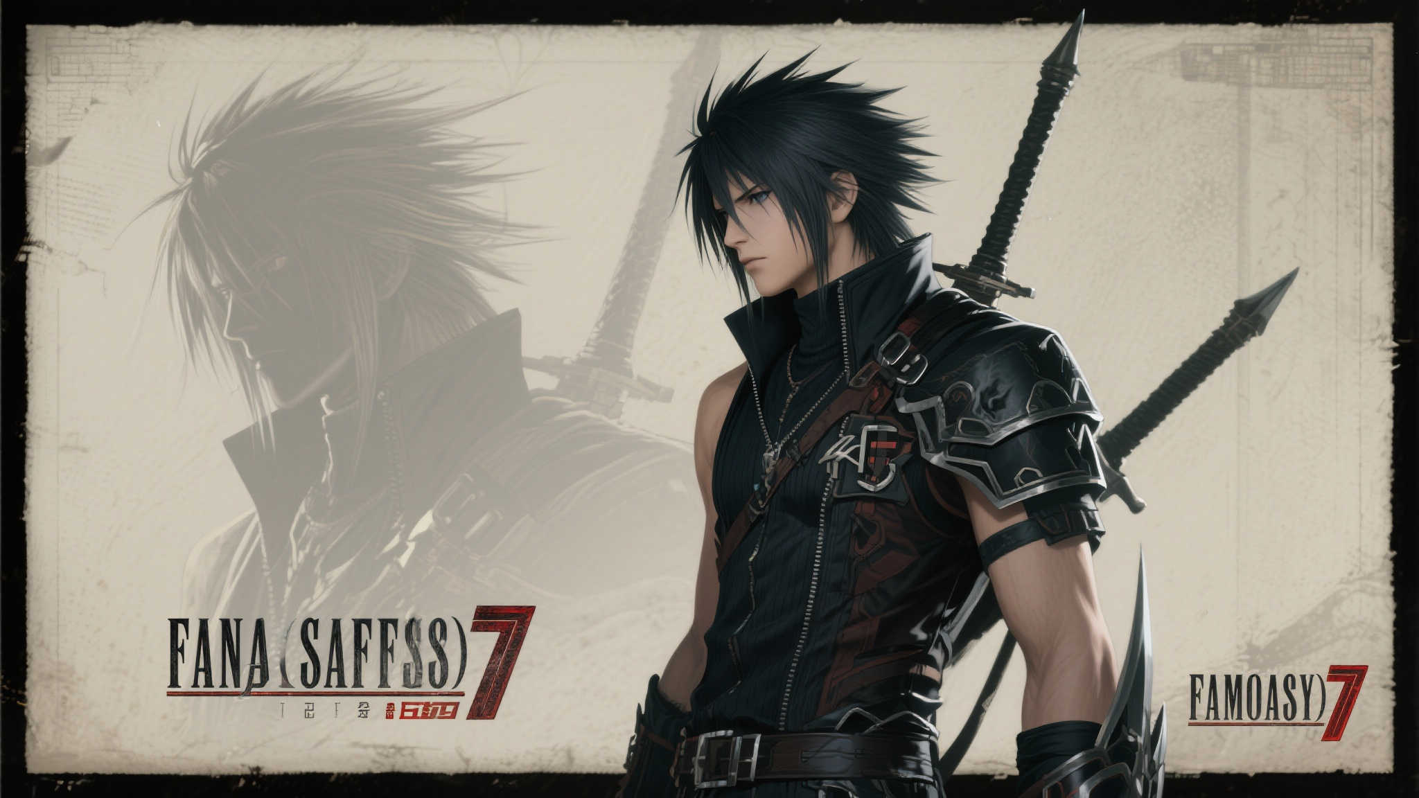 “FF7重制第三部角色暗示?萨菲罗斯联动艺术设计曝光” 作为《最终幻想7》(FF7)重制系列的忠