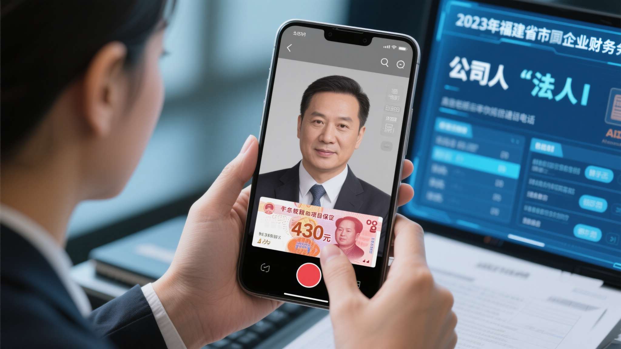 ai换脸明星带货诈骗视频 2023年,福建某企业财务人员接到"公司法人"的视频电话,对方面容清晰、语气熟悉