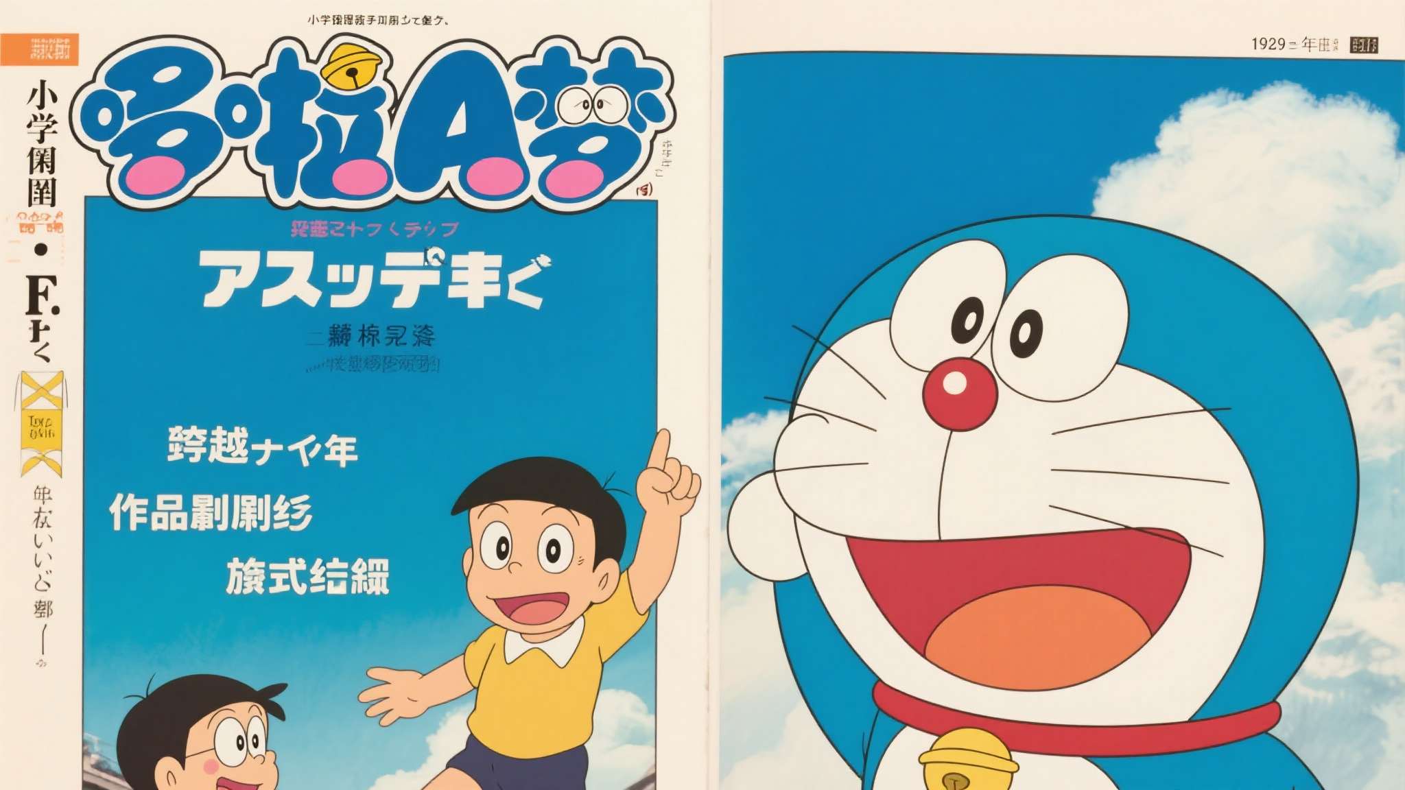 《哆啦A梦》自1969年首次连载于小学馆旗下杂志，由漫画家藤子・F・不二雄（原名